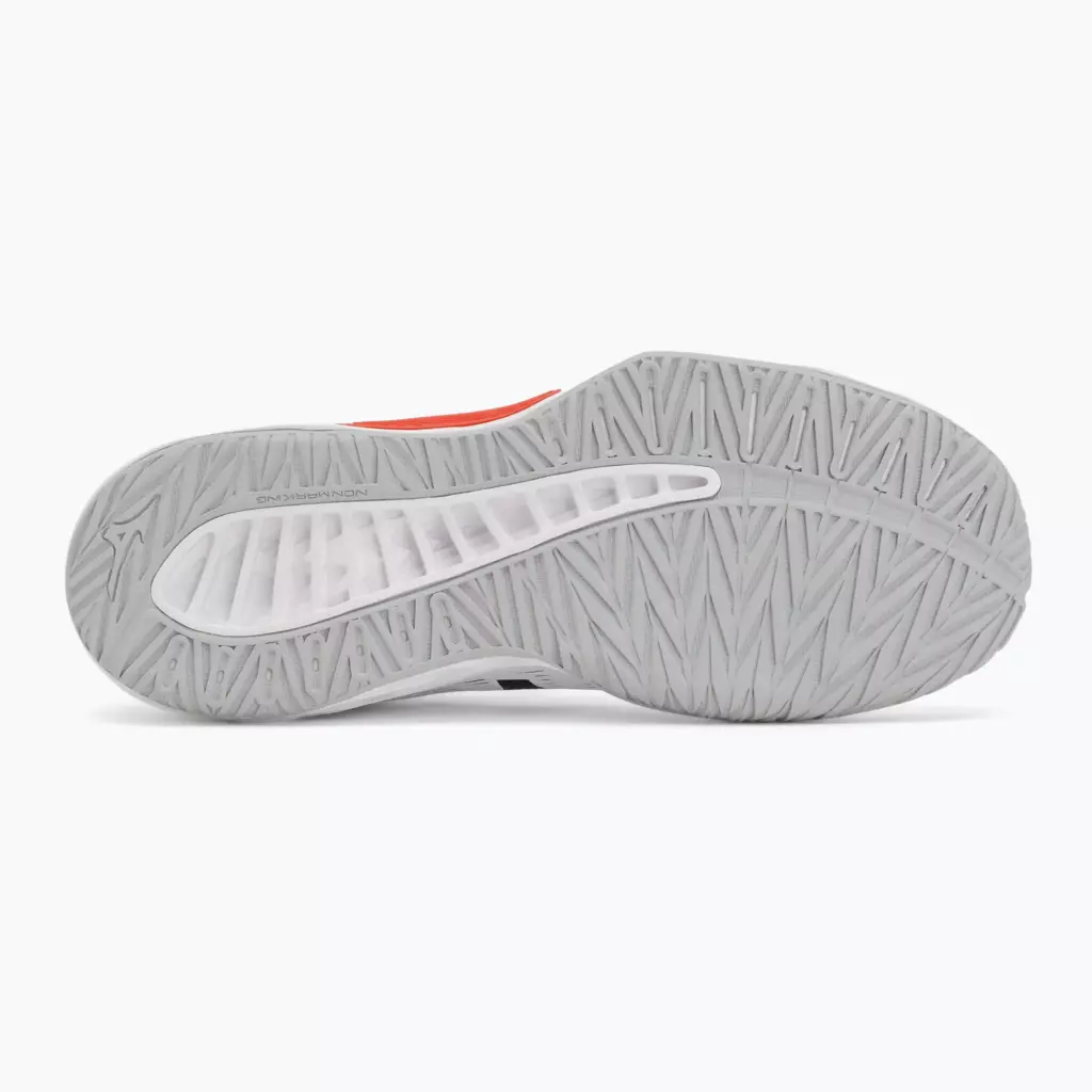 Кроссовки волейбольные Mizuno Lightning Select white/black/fiery red