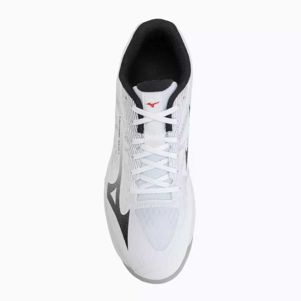 Кроссовки волейбольные Mizuno Lightning Select white/black/fiery red