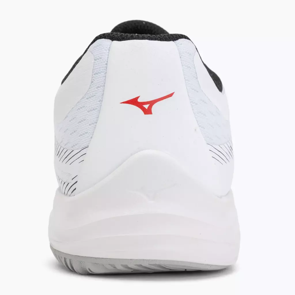 Кроссовки волейбольные Mizuno Lightning Select white/black/fiery red