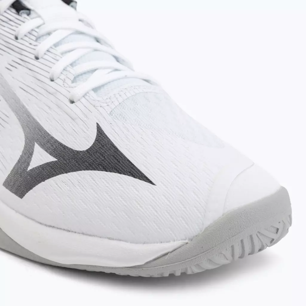 Кроссовки волейбольные Mizuno Lightning Select white/black/fiery red