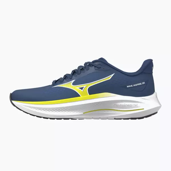 Кроссовки для бега Mizuno Wave Inspire 22 estate blue/lightning yellow