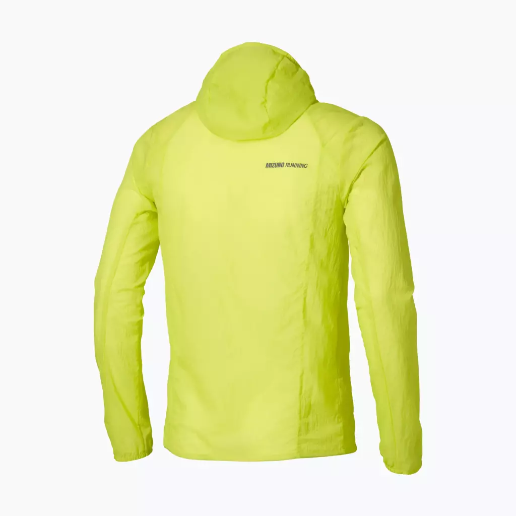 Ветровка Mizuno Tech Light Hooded lightning yellow