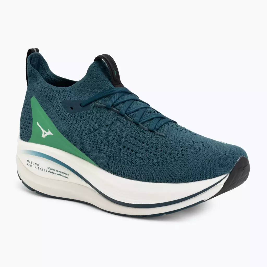 Кроссовки для бега Mizuno Neo Vista 2 reflecting pond/white/goblin green