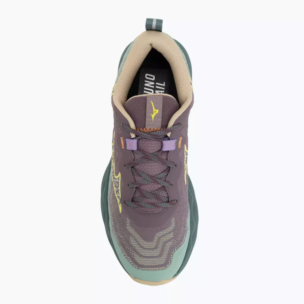 Женские Кроссовки для бега Mizuno Wave Daichi 9 granite green/fortune yellow
