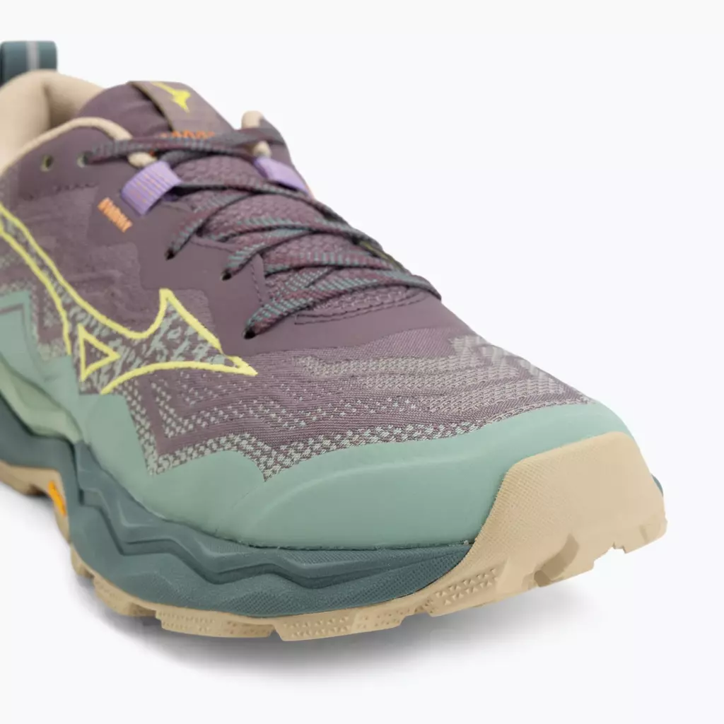 Женские Кроссовки для бега Mizuno Wave Daichi 9 granite green/fortune yellow