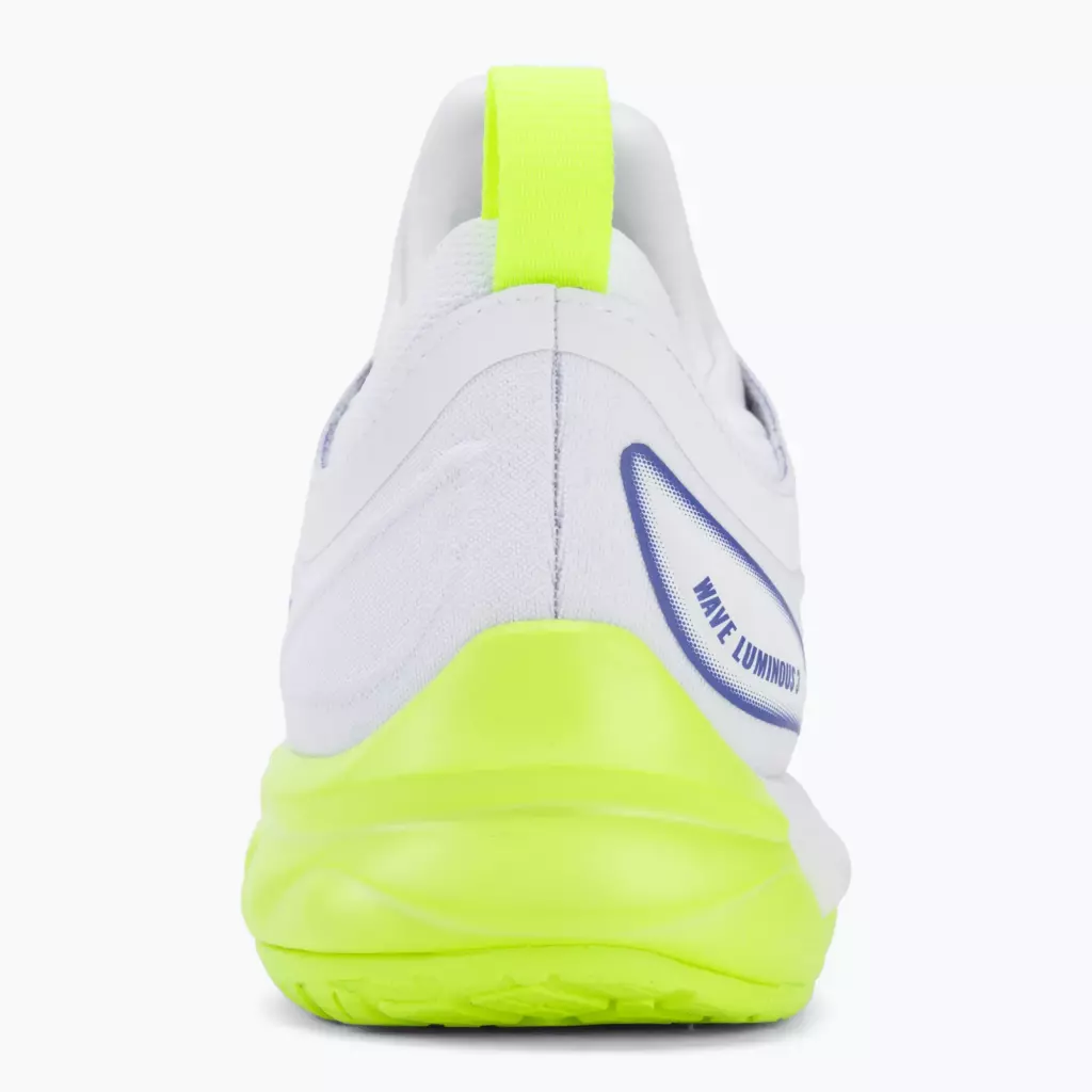 Кроссовки волейбольные Mizuno Wave Luminous 3 white/lightning yellow/dazzling blue