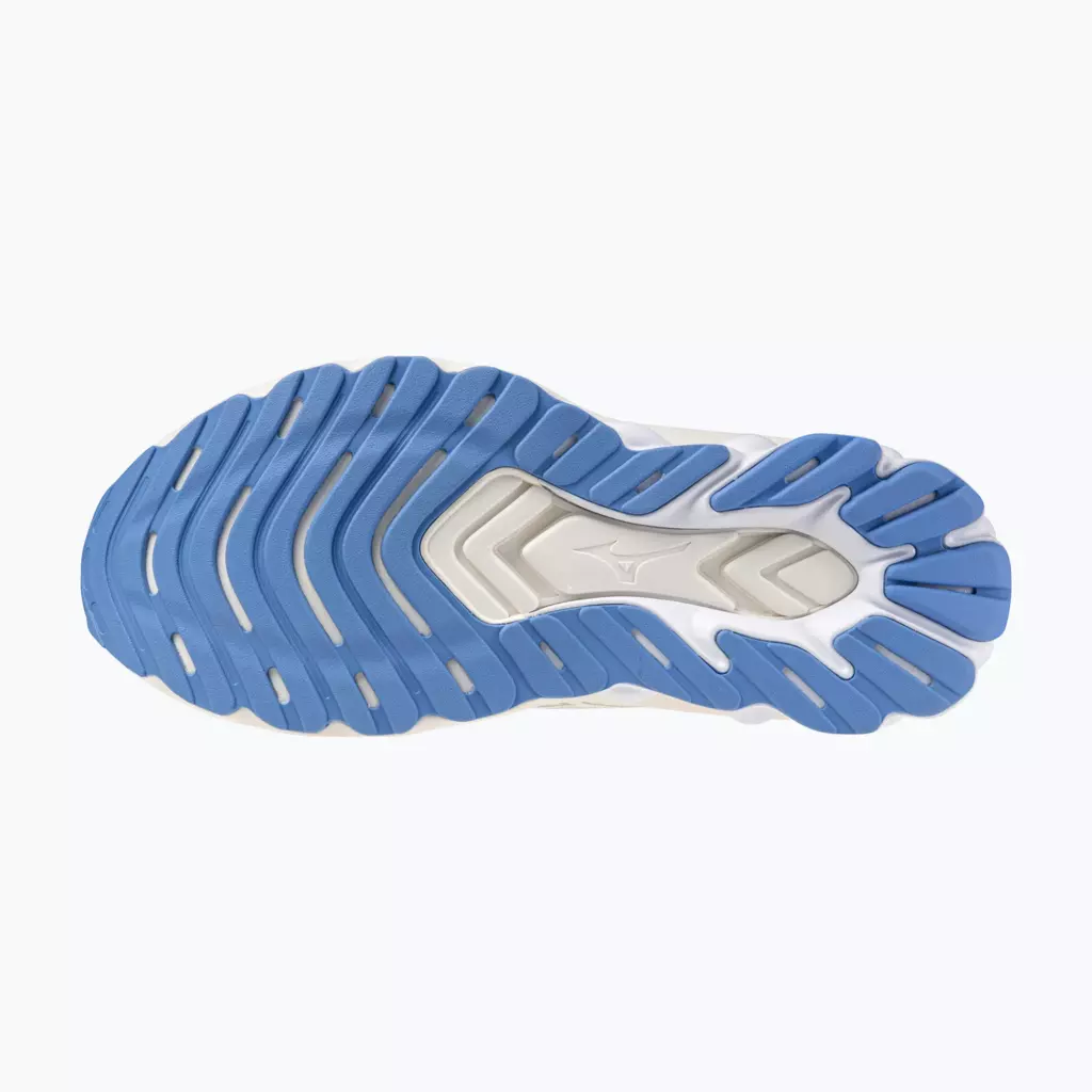 Женские Кроссовки для бега Mizuno Wave Skyrise 7 snow white/ultramarine