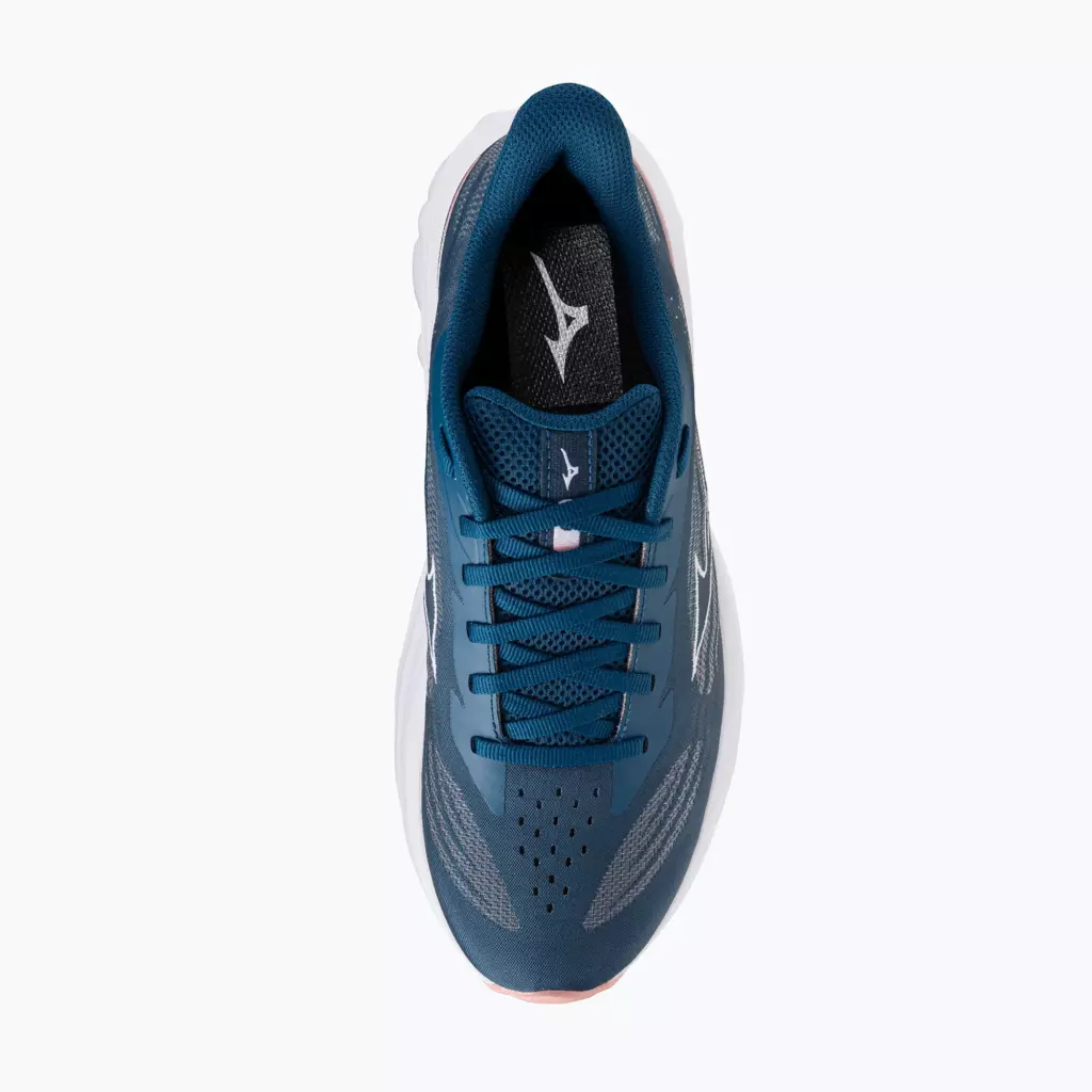 Женские Кроссовки для бега Mizuno Wave Skyrise 7 sailor blue/white/rose elegance