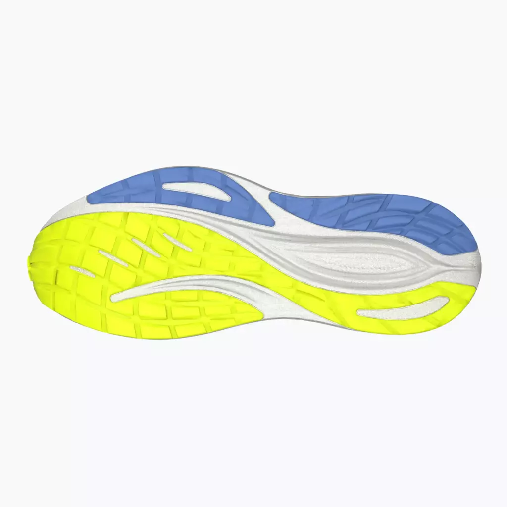 Женские Кроссовки для бега Mizuno Neo Zen 2 white/ultramarine/lightning yellow