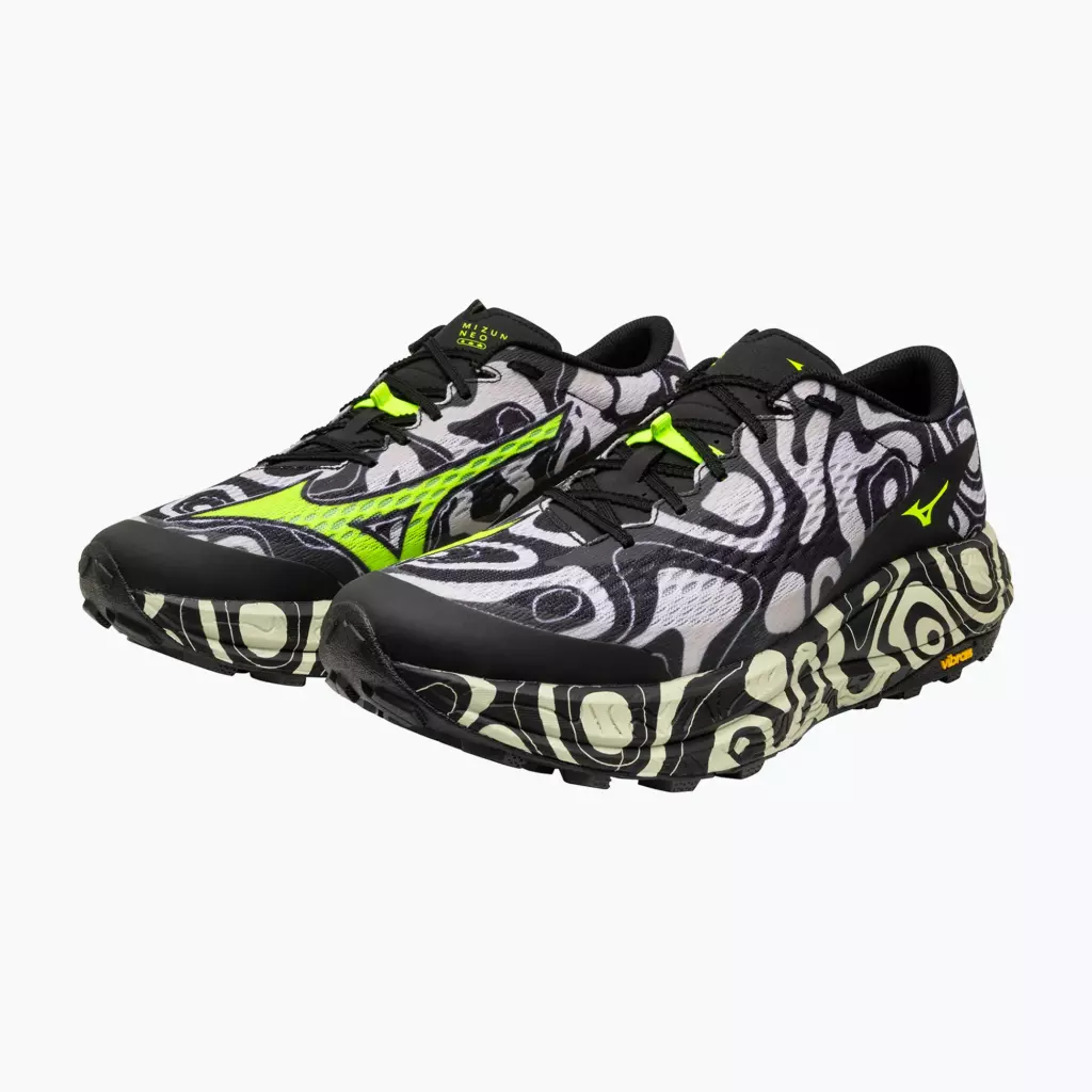 Кроссовки для бега Mizuno Neo Accera dawn blue/lightning yellow/black