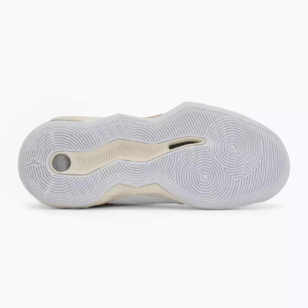 Женские Кроссовки волейбольные Mizuno Wave Momentum Pro white/rose elegance/lava falls
