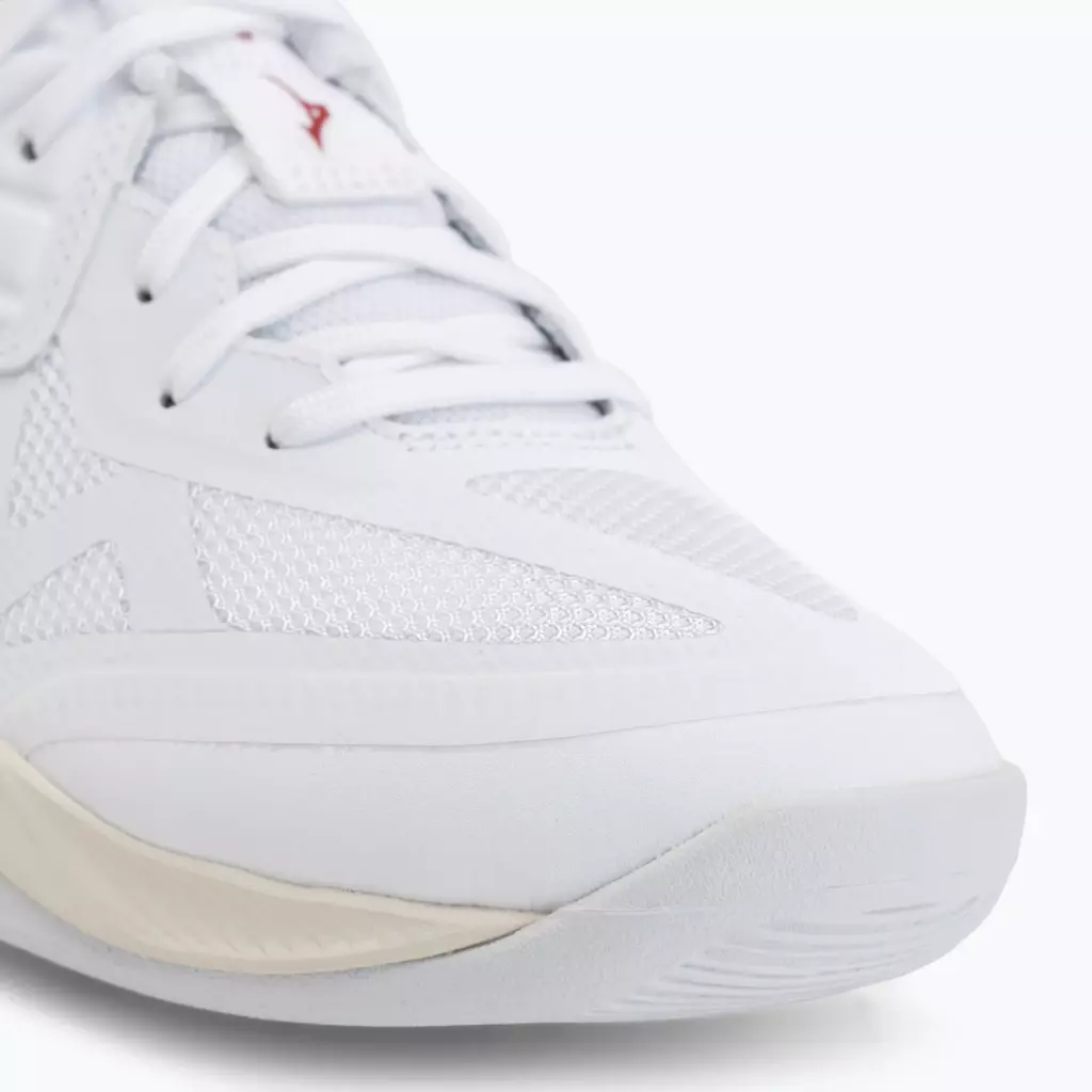 Женские Кроссовки волейбольные Mizuno Wave Momentum Pro white/rose elegance/lava falls