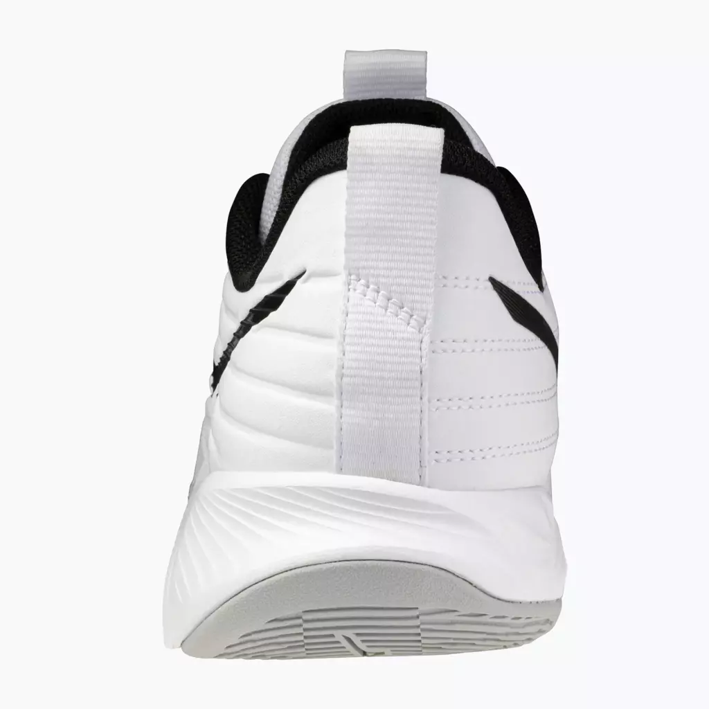 Кроссовки волейбольные Mizuno Wave Momentum Pro white/black/fiery red