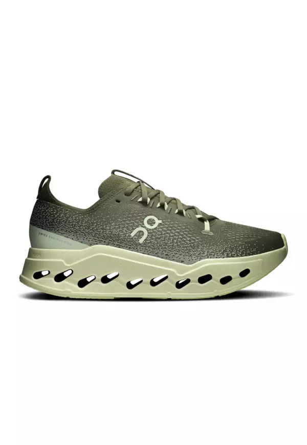 Кроссовки для бега On Cloudsurfer Max olive seedling