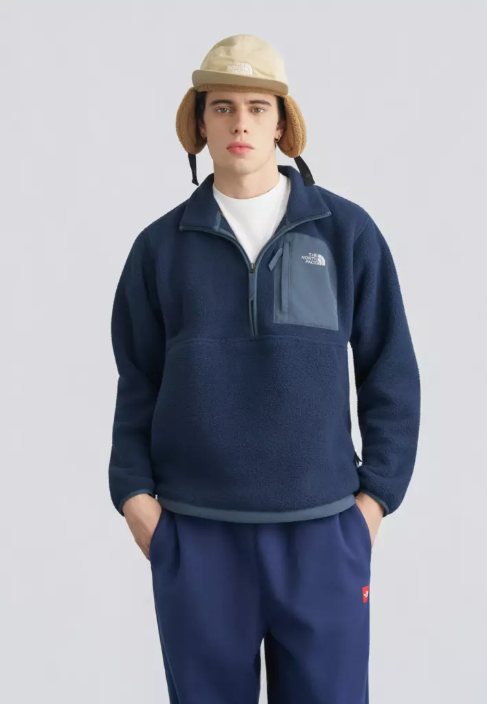 Мужская юмиори с застежкой-молнией The North Face 1/4 summit navy/granite grey