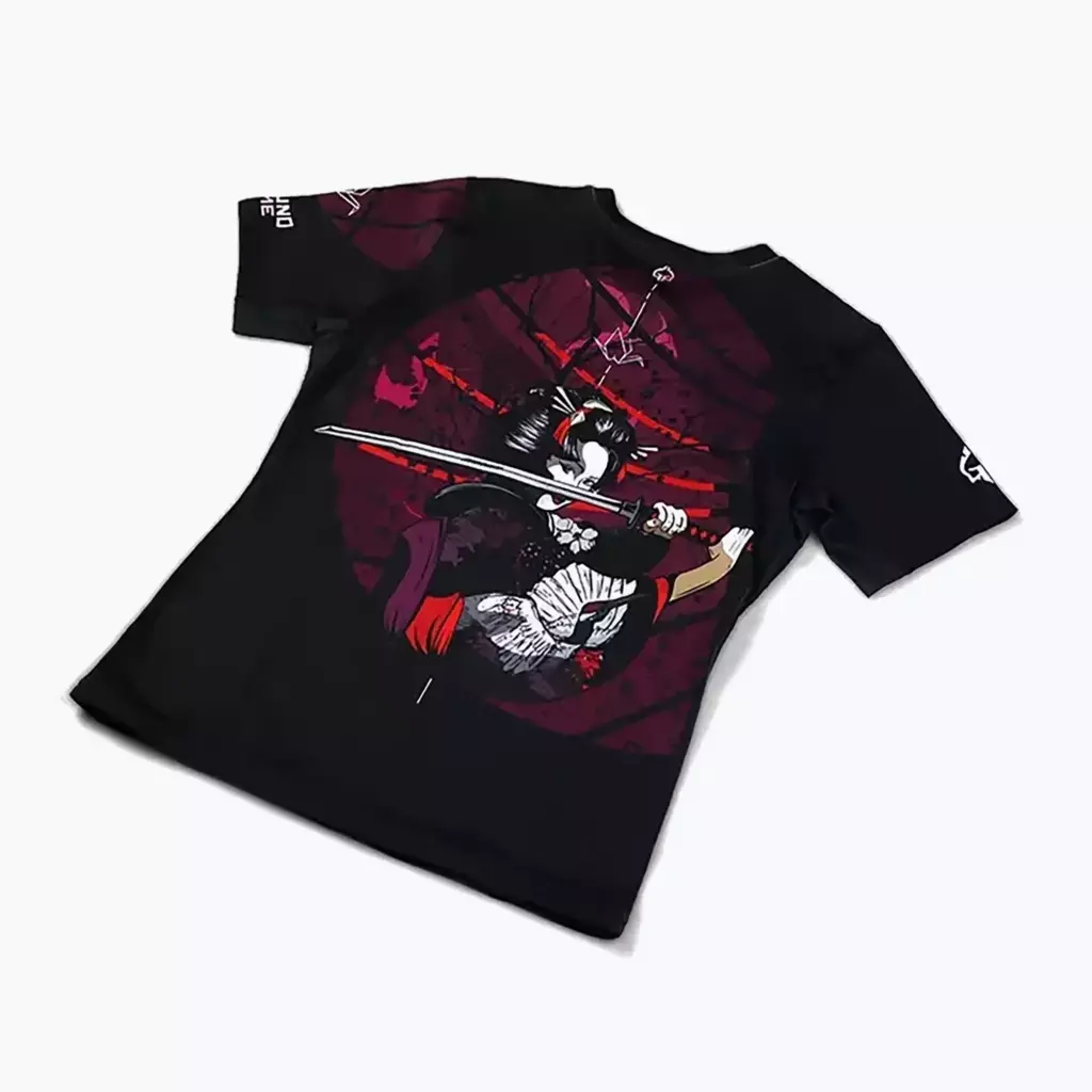 Женский Рашгард Ground Game Tsuru Warrior multicolor