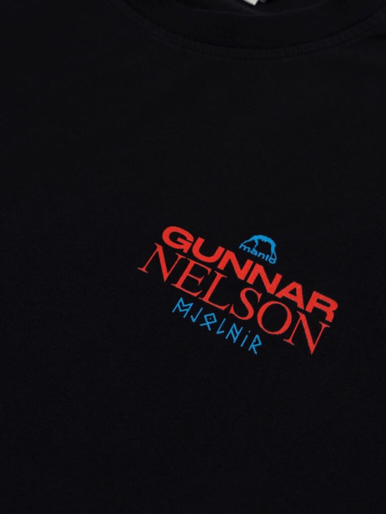 Футболка MANTO GUNNAR чёрная