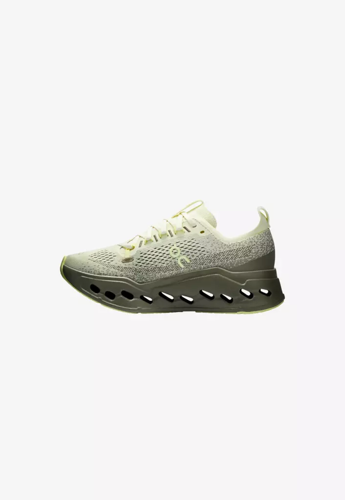 Женские Кроссовки для бега On Cloudsurfer Max seedling olive