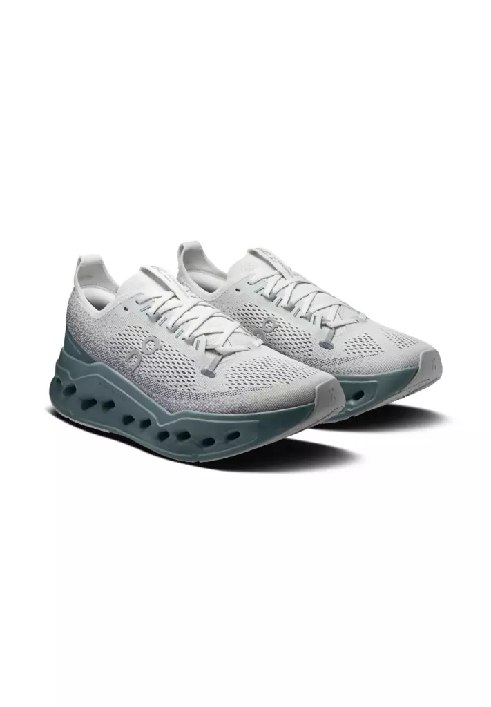 Кроссовки для бега On Cloudsurfer Max iceberg olive