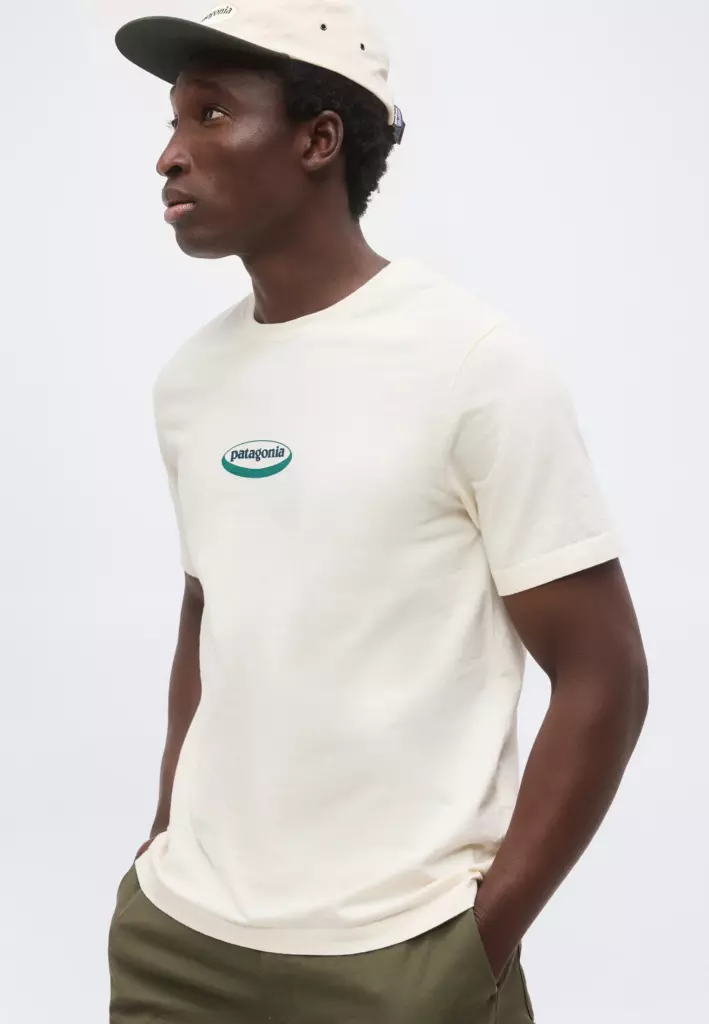 Футболка Patagonia - undyed natural