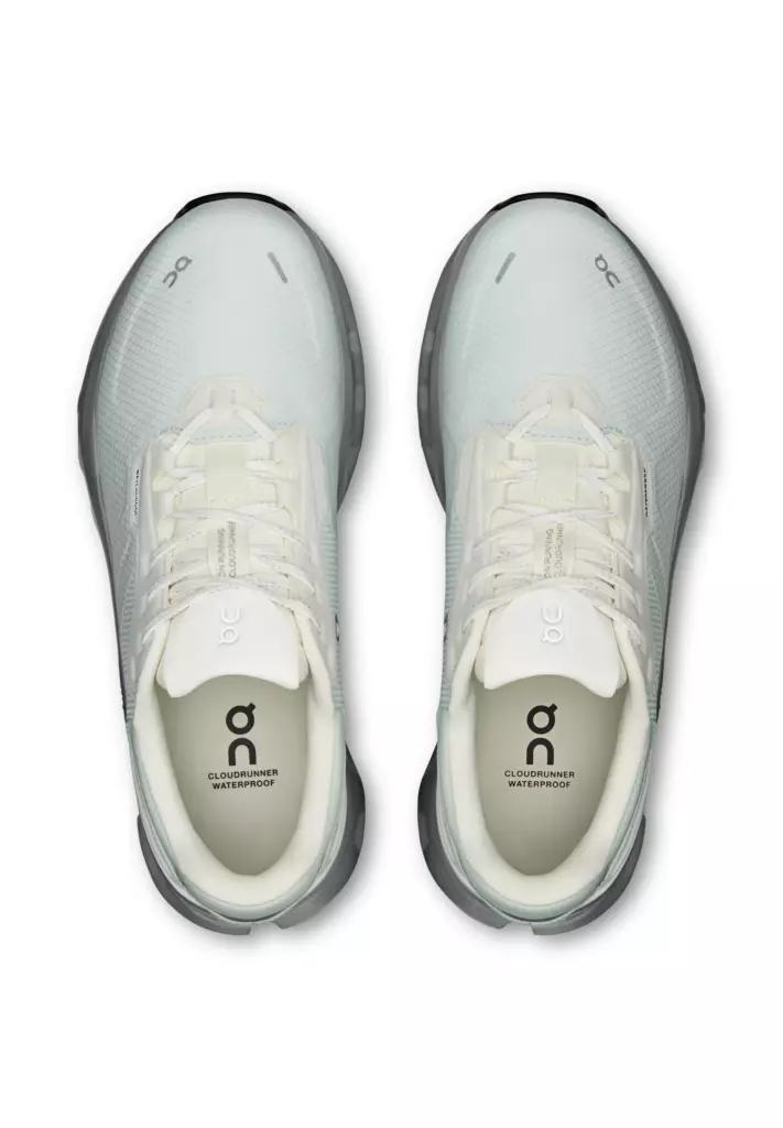 Женские Кроссовки для бега On Cloudrunner 2 Waterproof iceberg alloy