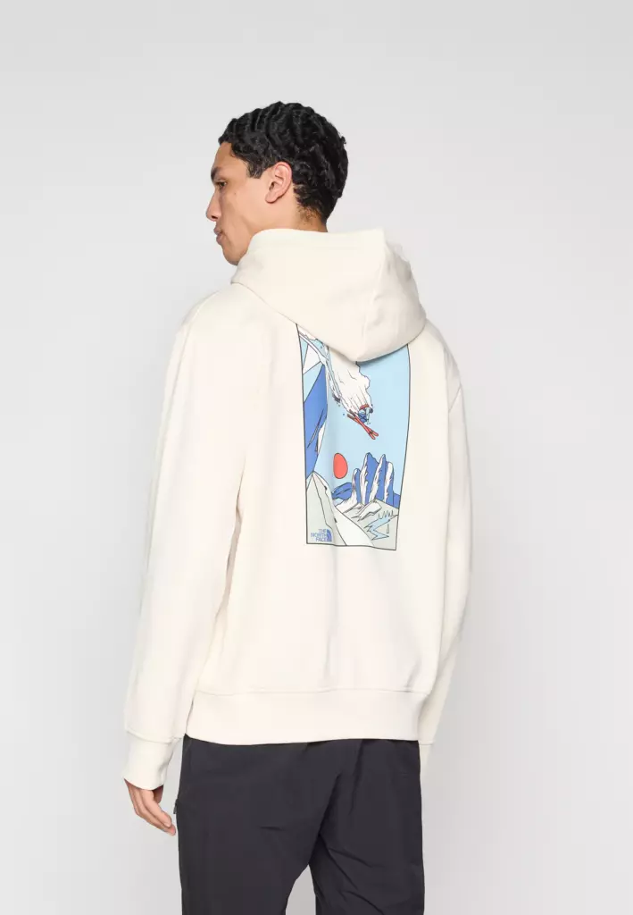 Худи The North Face MOUNTAIN CELEBRATION RELAXED UNISEX - white dune