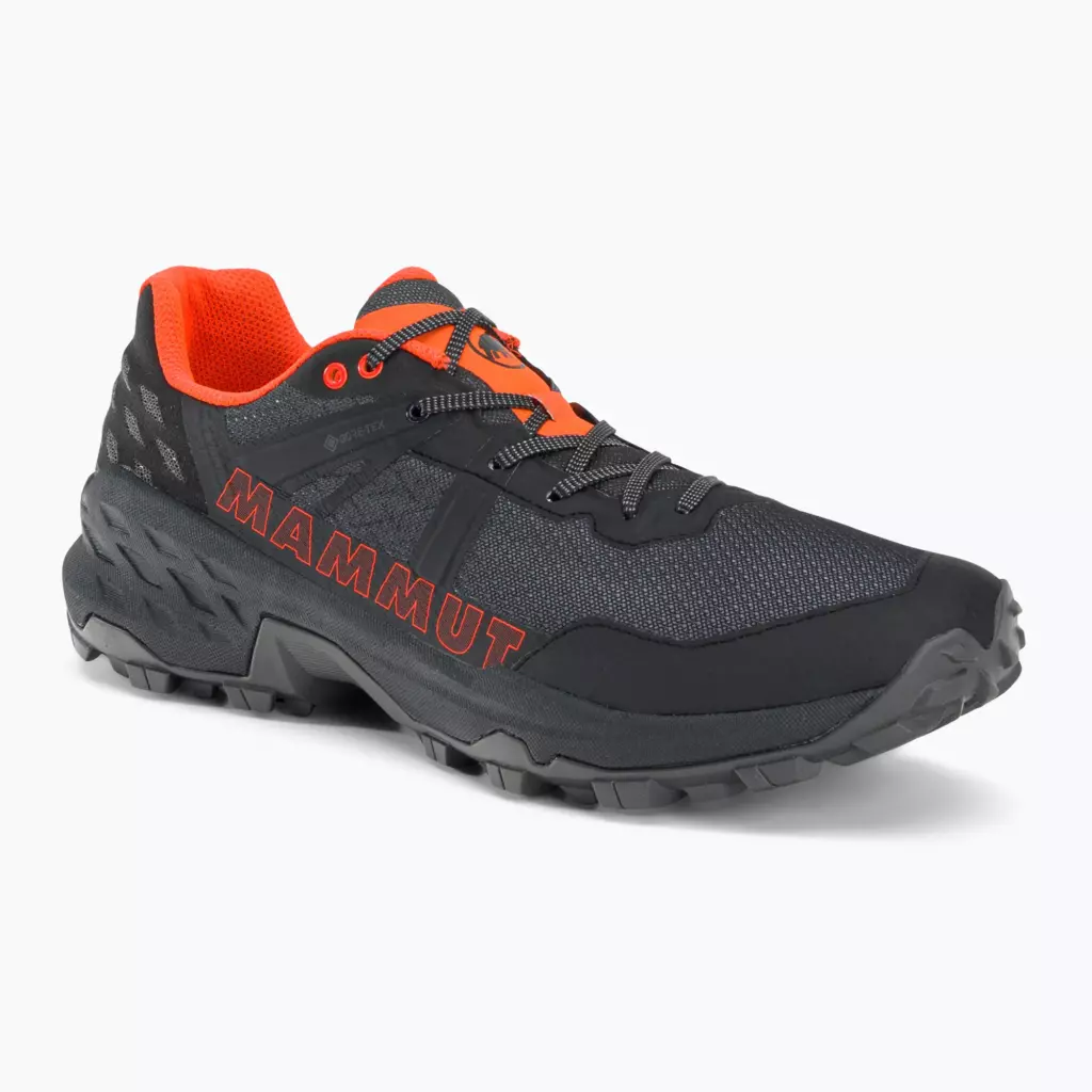 Кроссовки Mammut Sertig II Low GTX black/vibrant orange