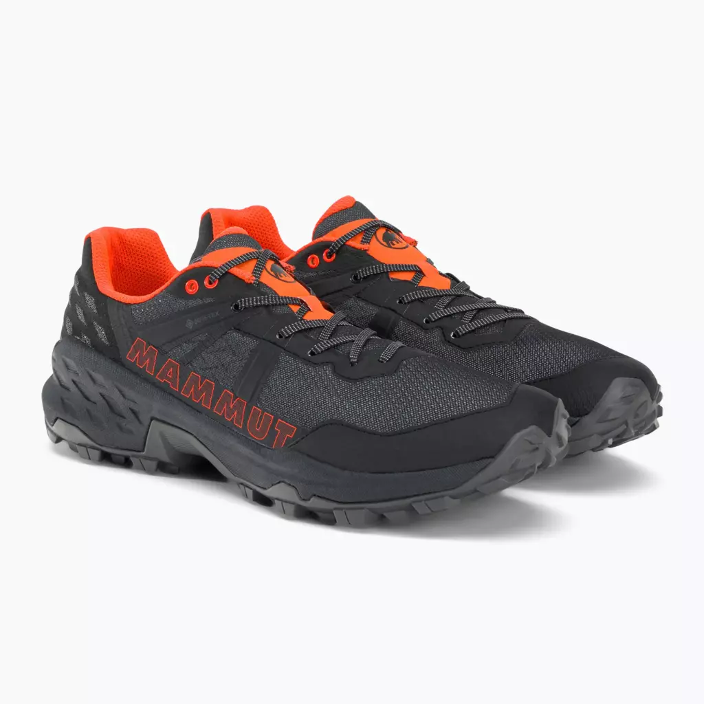 Кроссовки Mammut Sertig II Low GTX black/vibrant orange