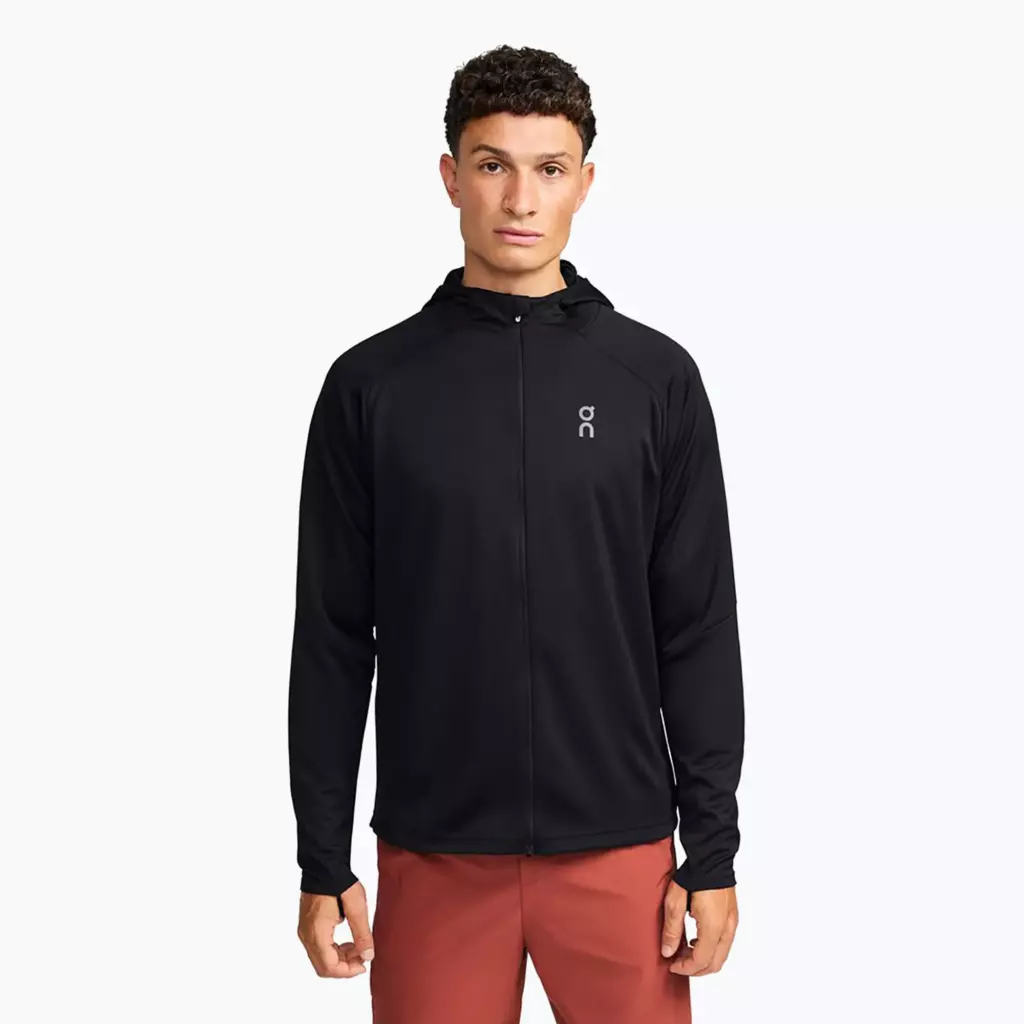 Ветровка On Climate Zip Hoodie black