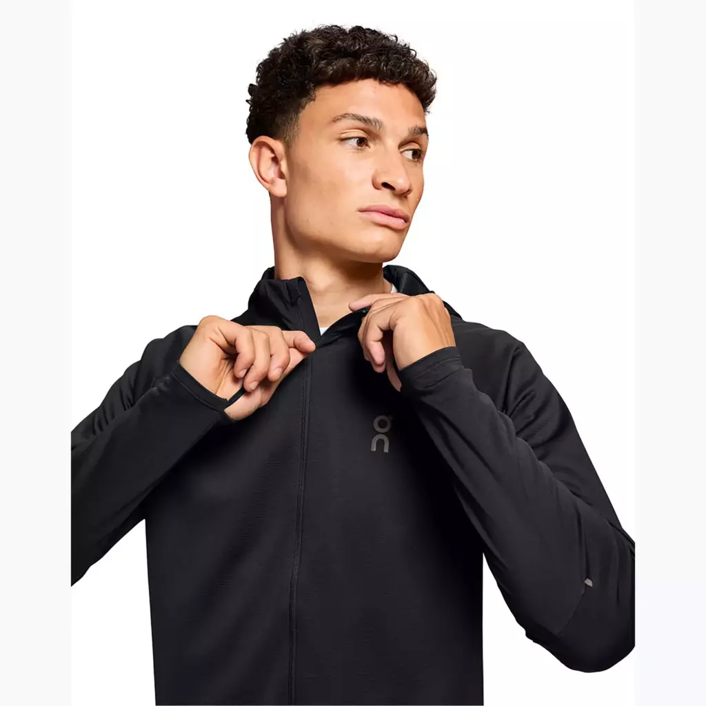 Ветровка On Climate Zip Hoodie black