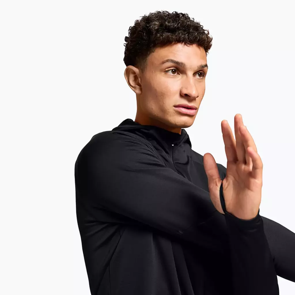 Ветровка On Climate Zip Hoodie black
