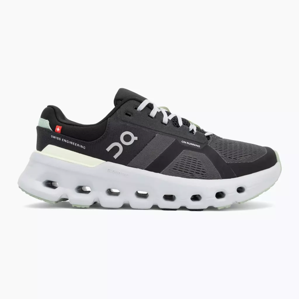 Женские Кроссовки для бега On Cloudrunner 2 shadow/lima