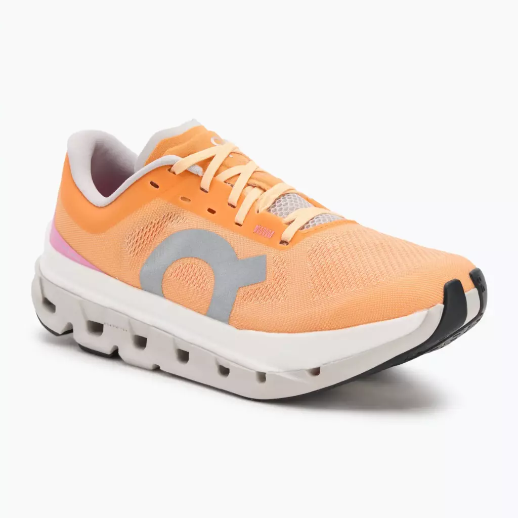 Женские Кроссовки для бега On Cloudflow 5 tangerine/silver