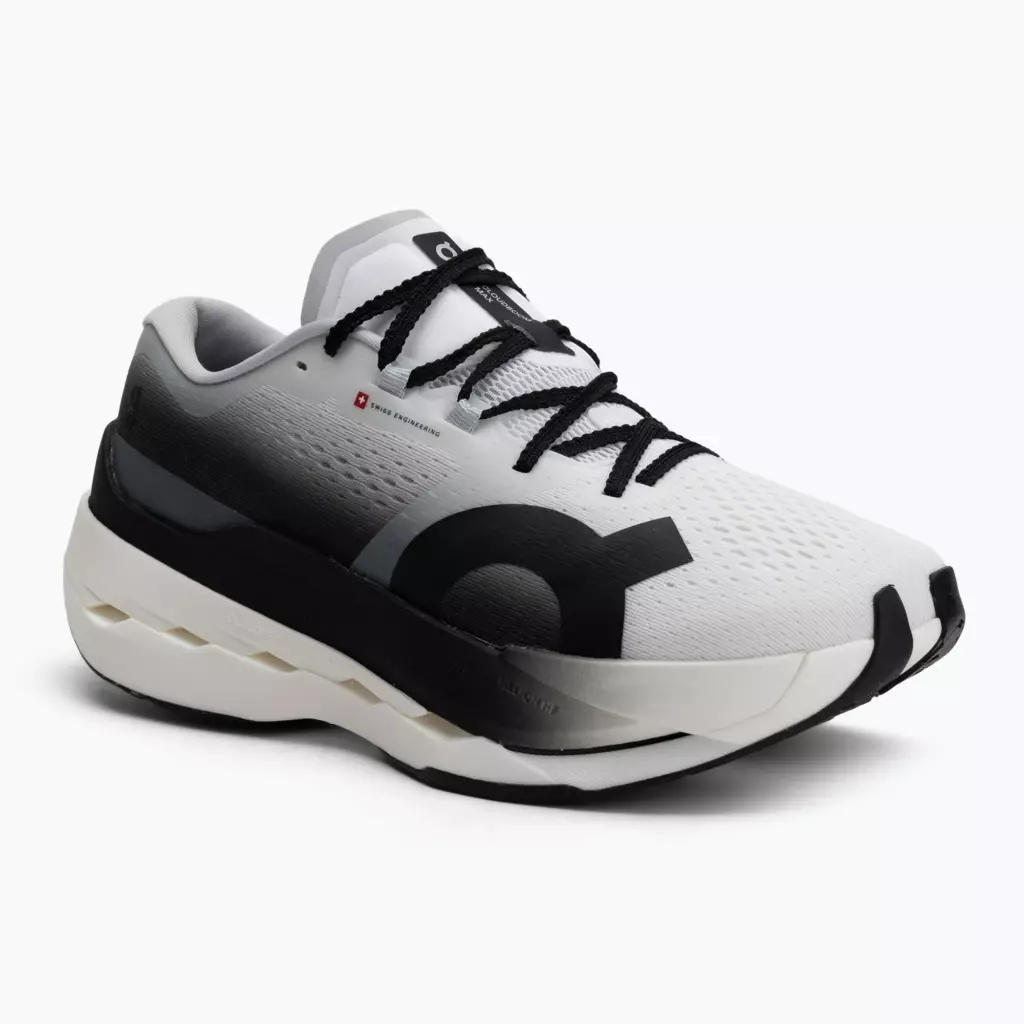 Кроссовки для бега On Cloudboom Max white/black
