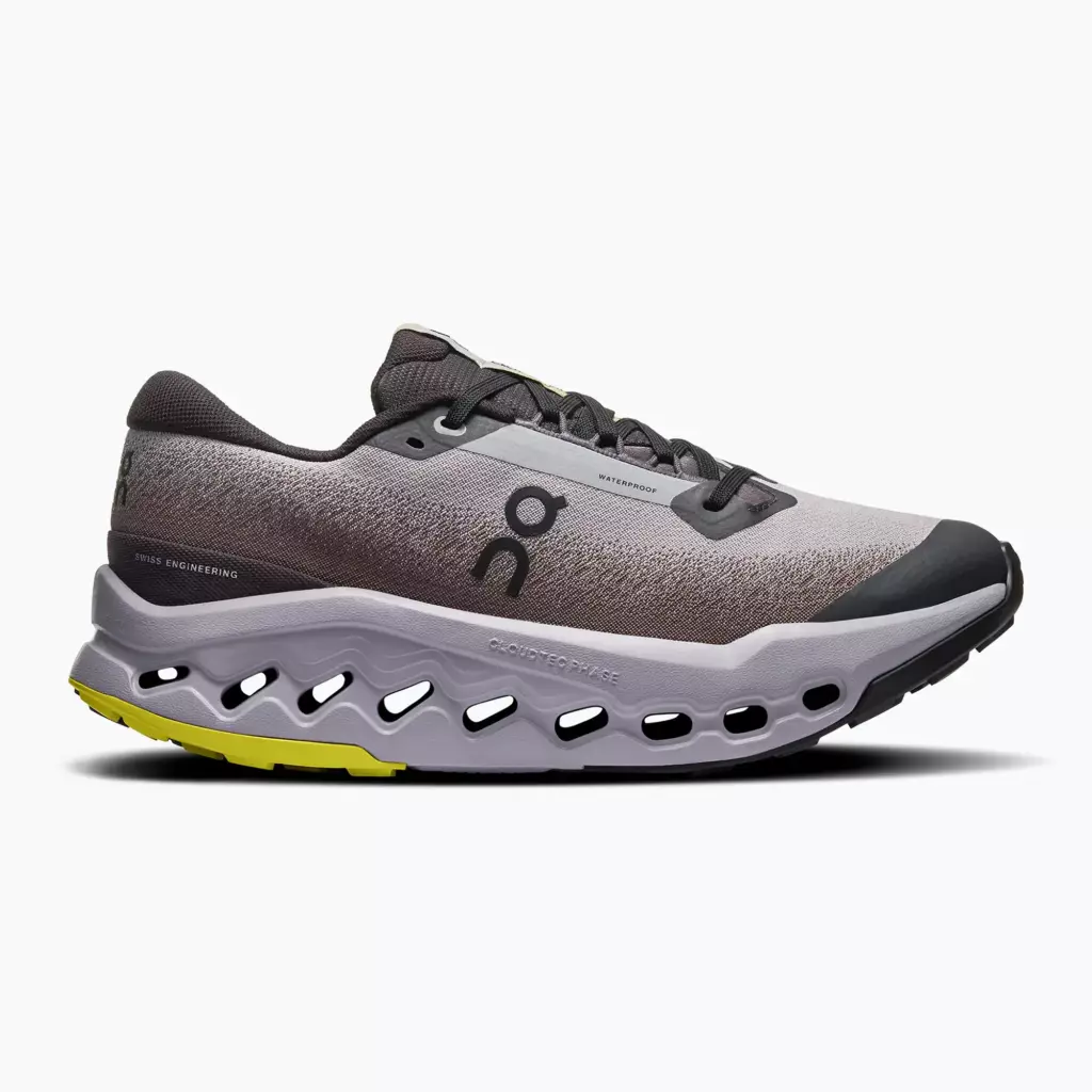 Женские Кроссовки для бега On Cloudsurfer Trail 2 Waterproof black/lilac