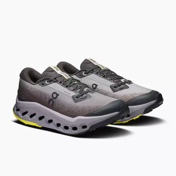 Женские Кроссовки для бега On Cloudsurfer Trail 2 Waterproof black/lilac