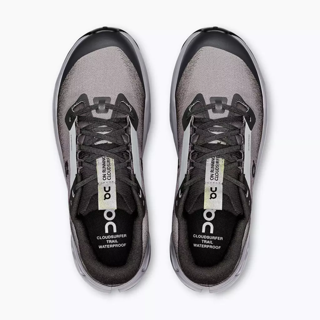 Женские Кроссовки для бега On Cloudsurfer Trail 2 Waterproof black/lilac