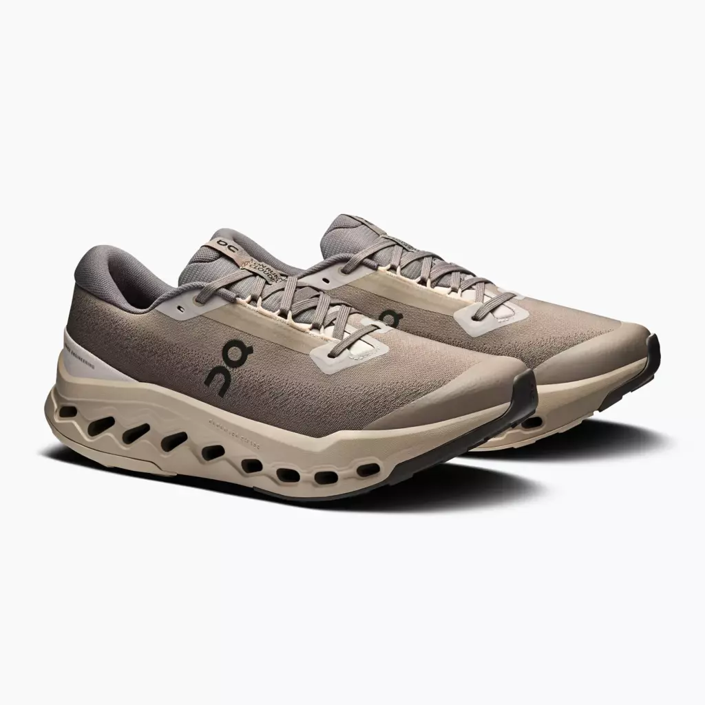 Кроссовки для бега On Cloudsurfer Trail 2 Waterproof cinder/desert