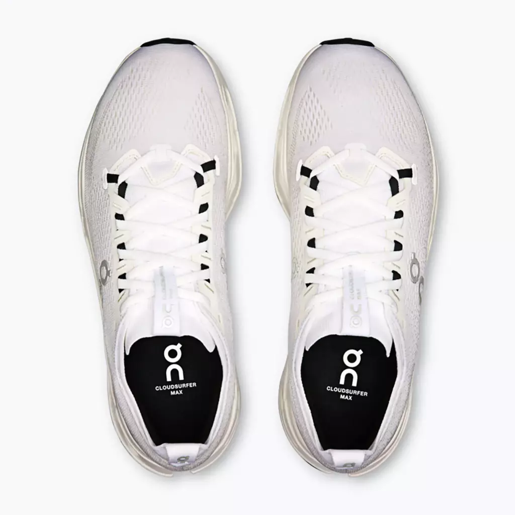Кроссовки для бега On Cloudsurfer Max Wide white/white