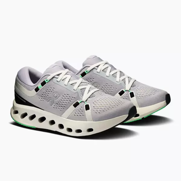 Женские Кроссовки для бега On Cloudsurfer 2 lilac/ivory