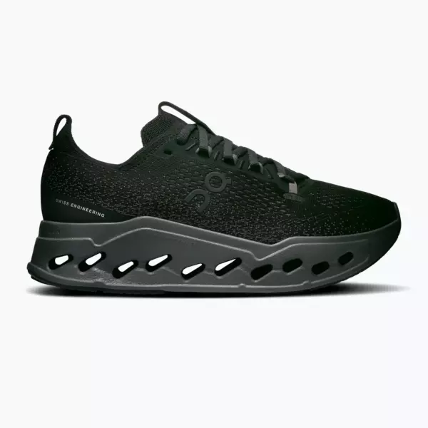 Кроссовки для бега On Cloudsurfer Max black/eclipse