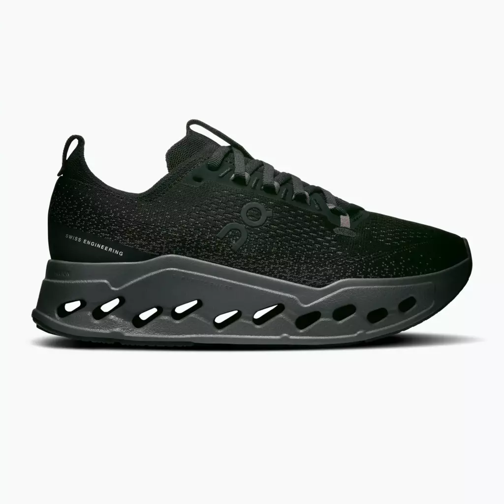 Женские Кроссовки для бега On Cloudsurfer Max black/eclipse