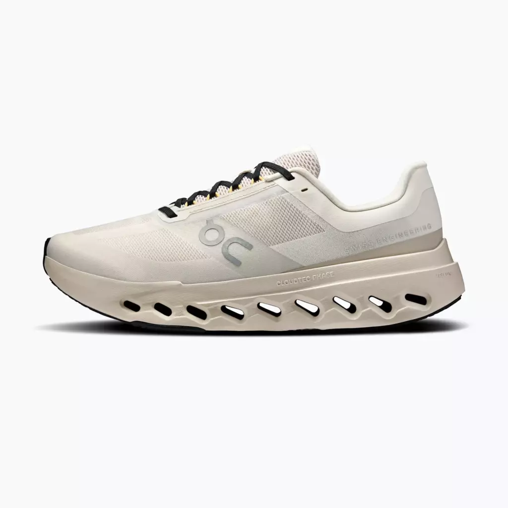 Кроссовки для бега On Cloudsurfer Next ivory/silver