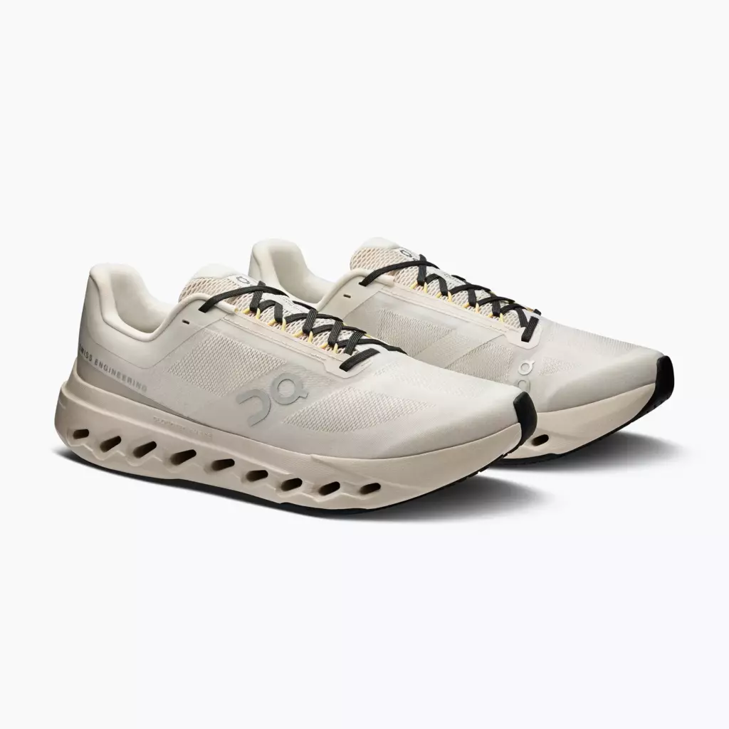 Кроссовки для бега On Cloudsurfer Next ivory/silver