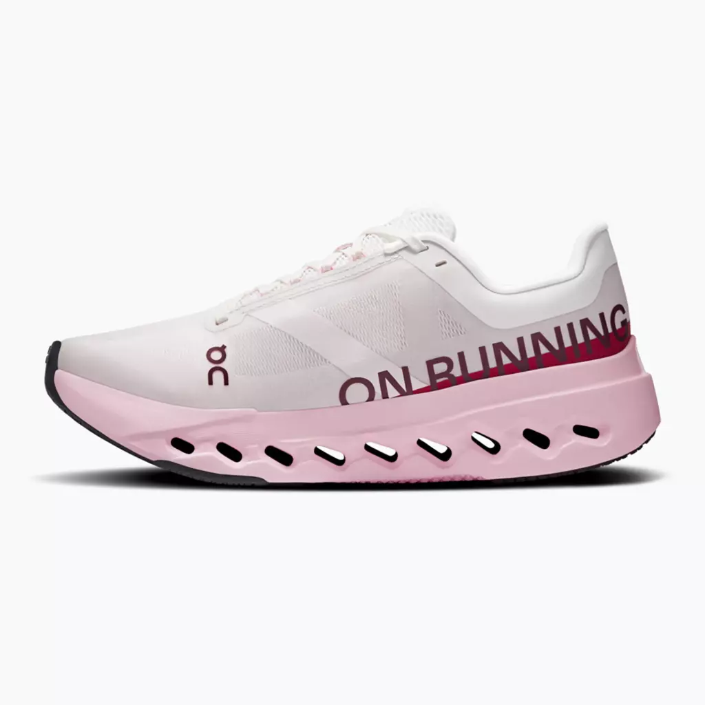 Женские Кроссовки для бега On Cloudsurfer Next peony/ivory