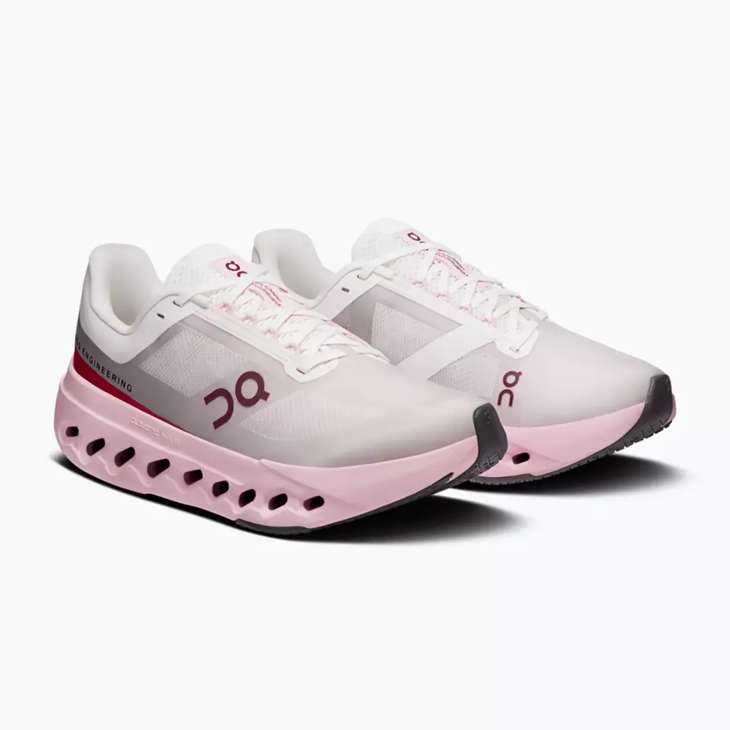 Женские Кроссовки для бега On Cloudsurfer Next peony/ivory