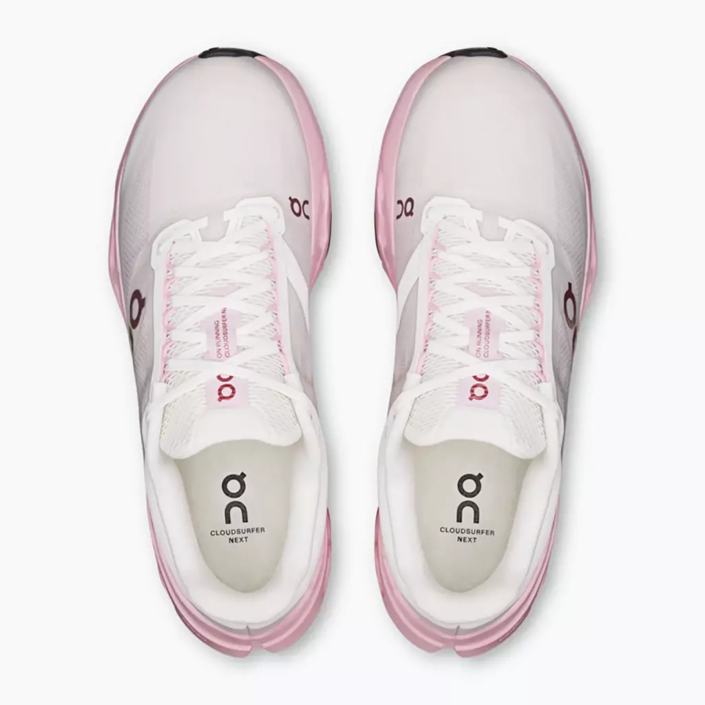 Женские Кроссовки для бега On Cloudsurfer Next peony/ivory