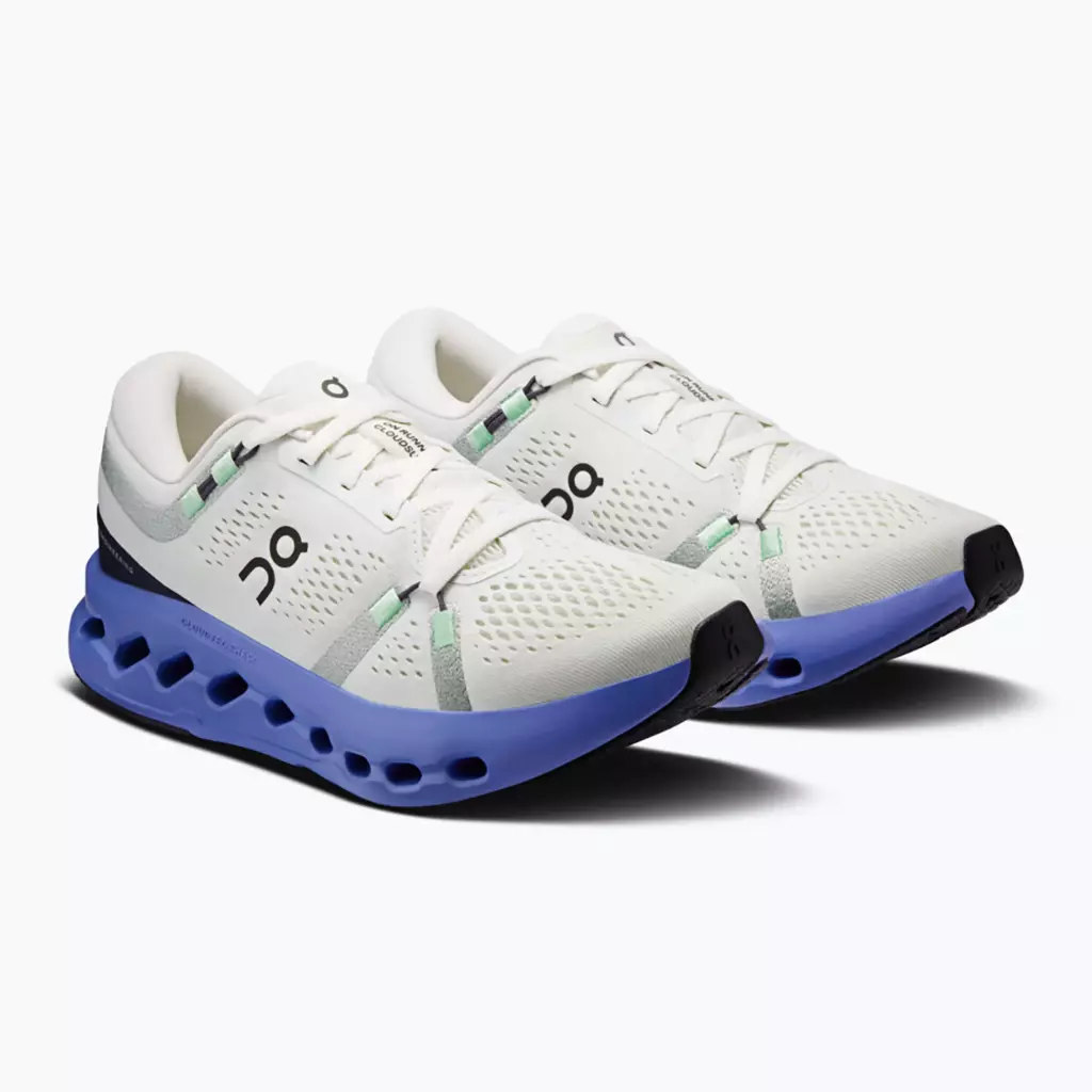 Женские Кроссовки бега On Cloudsurfer 2 ivory/sailor