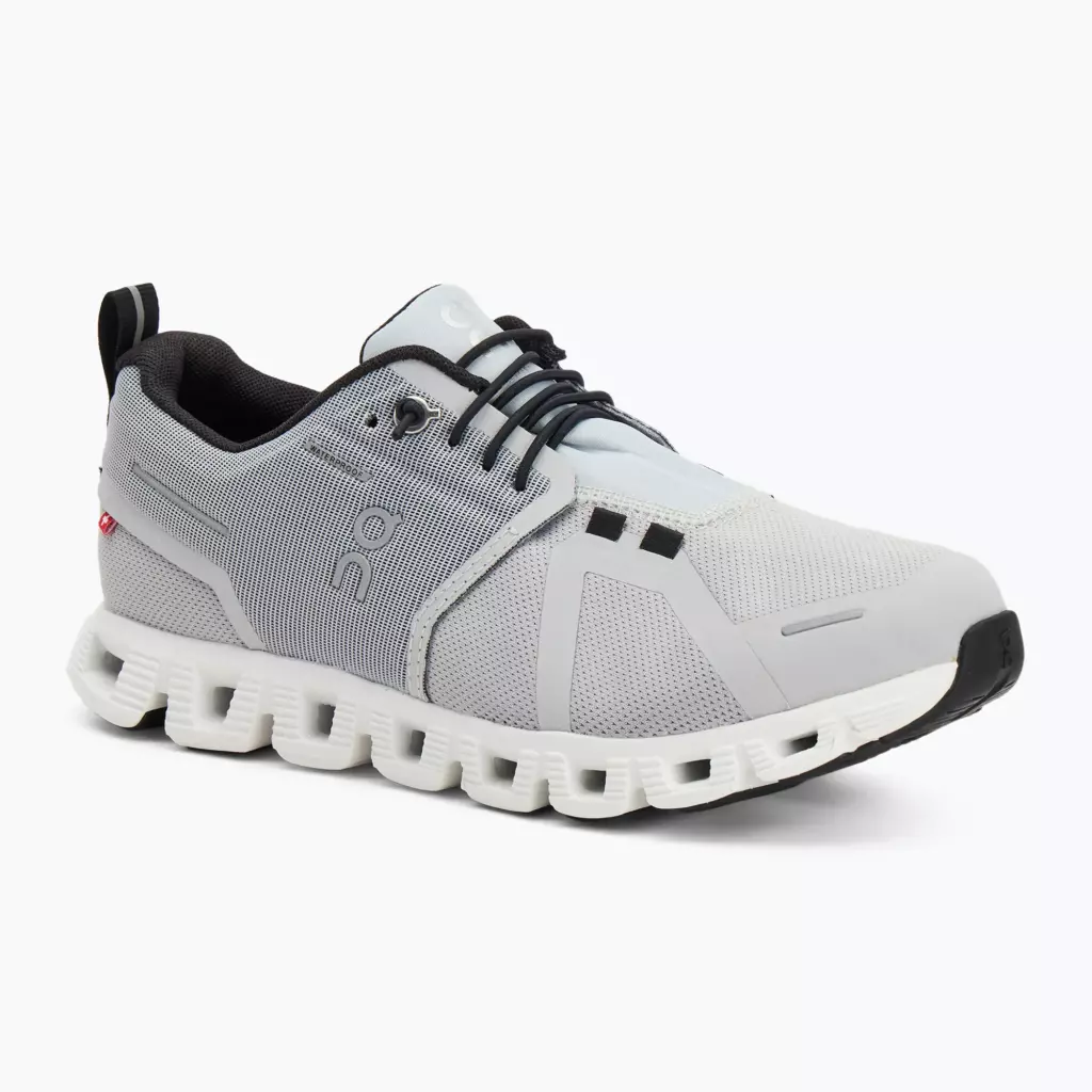 Женские Кроссовки On Cloud 5 Waterproof glacier/white