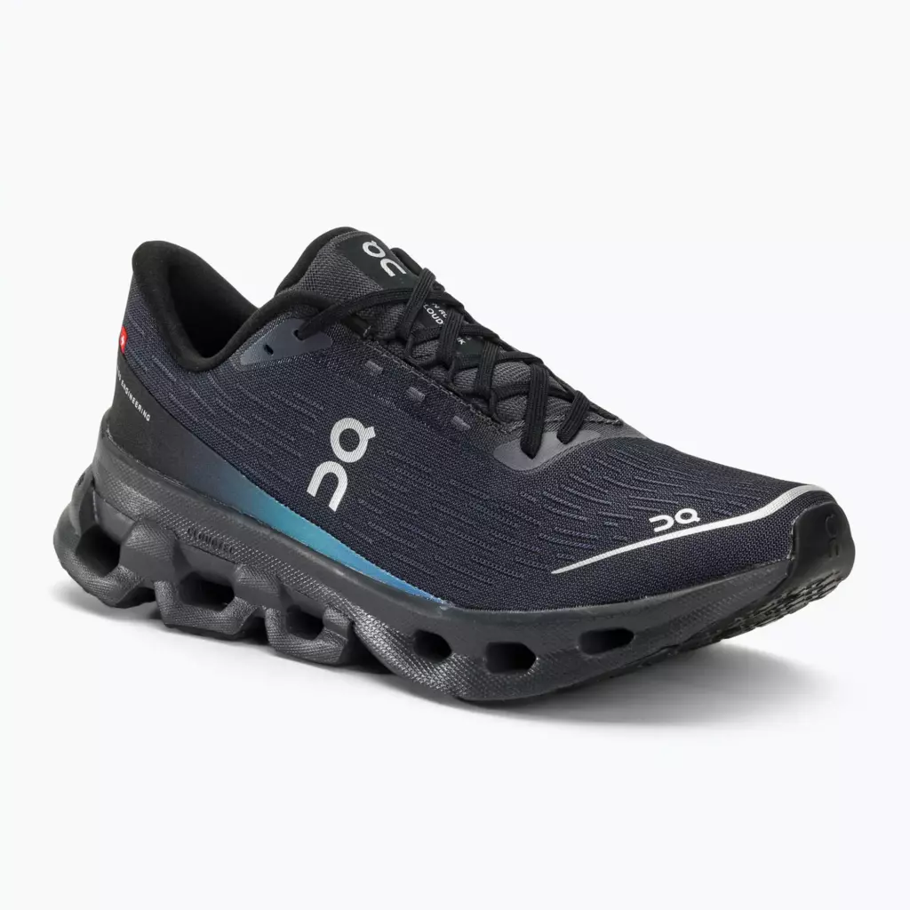 Женские кроссовки On Cloudspark black/blueberry